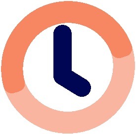 orange-clock orange clock icon